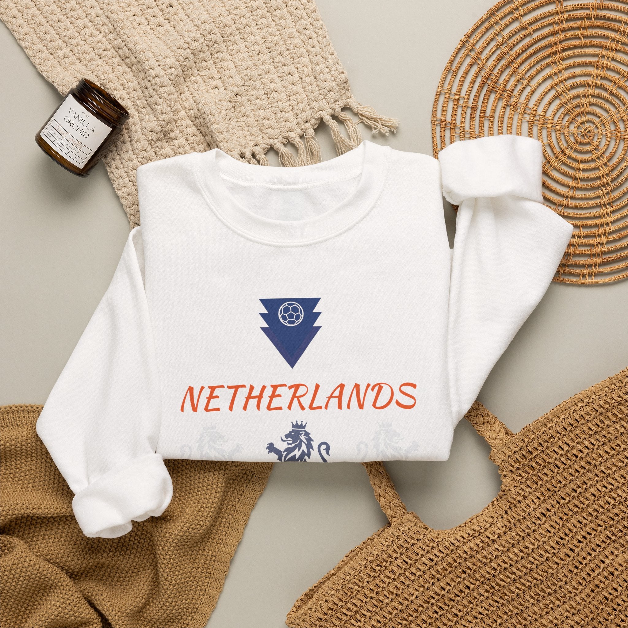 Netherlands Formation Sweatshirt | Football Lineup Crewneck | World Cup | Greatest XI ever Dutch