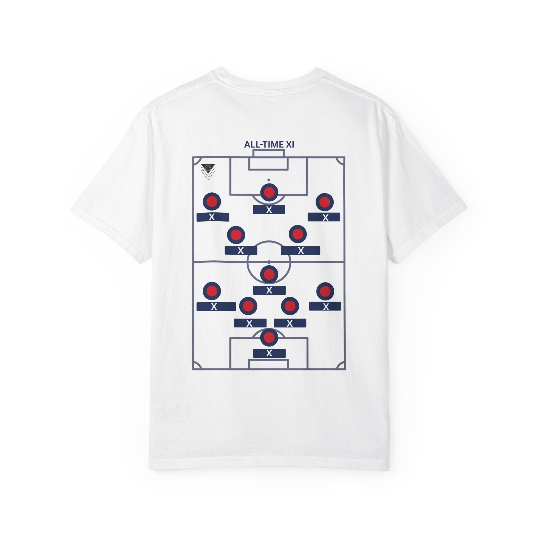 Custom France Legend XI Football T-Shirt | Choose your Starting Lineup Tee | France Football Fan Gift | Les Bleus Shirt |  Unique Football Gift