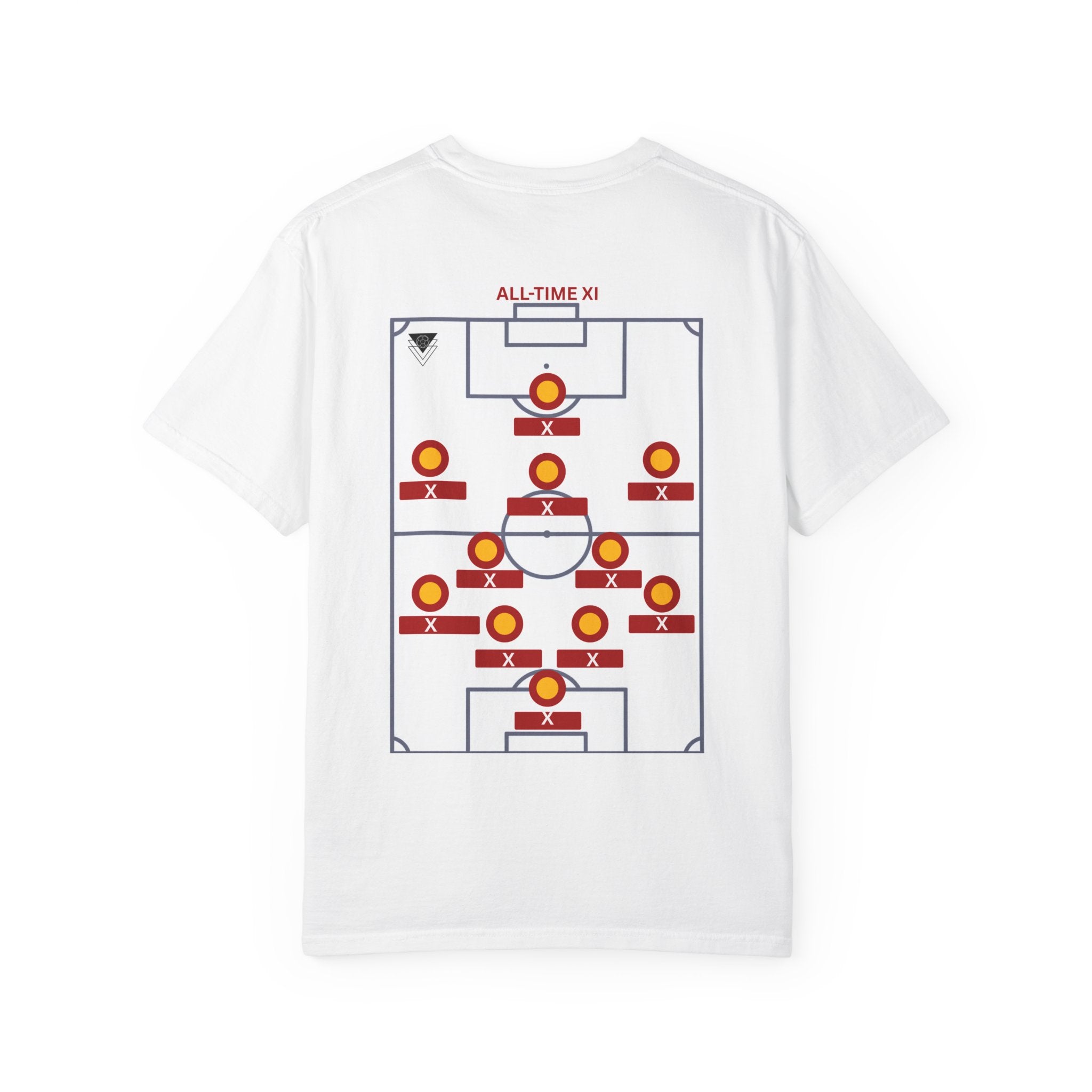 Custom Spain Legend XI Football T-Shirt | Choose your Starting Lineup Tee | Unique Football Gift