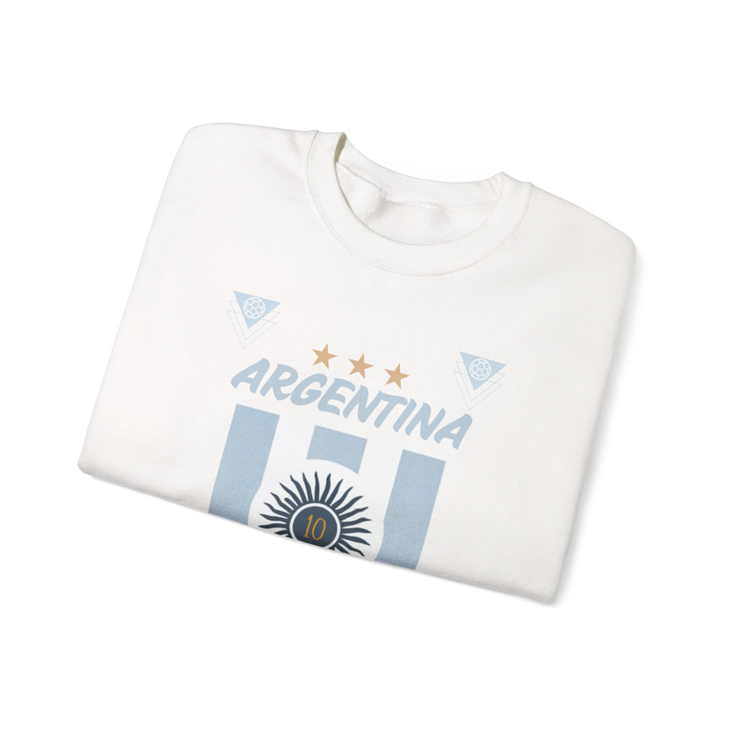 Argentina Messi Formation Sweatshirt | Football Lineup Crewneck | World Cup | Greatest XI ever