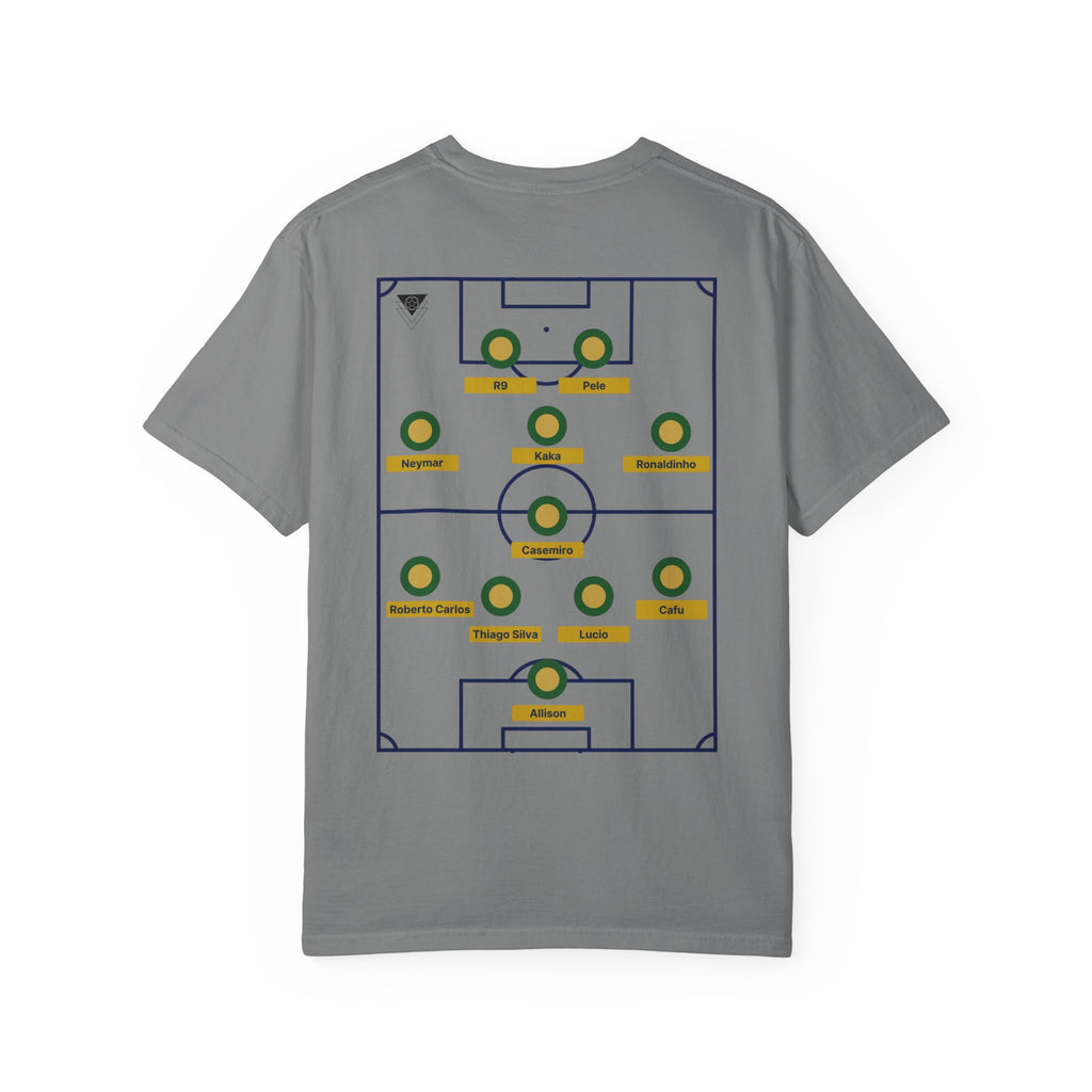 Brazil Legends Lineup T-shirt | Brazil Football Starting XI Tee