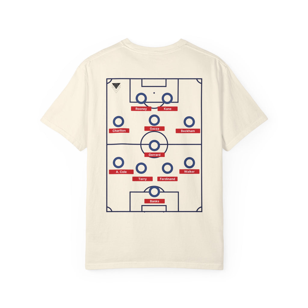 England Legend XI Football T-Shirt |  All-Time Starting Lineup Tee | England  Football Fan Gift | Three Lions Shirt |  Unique Football Gift