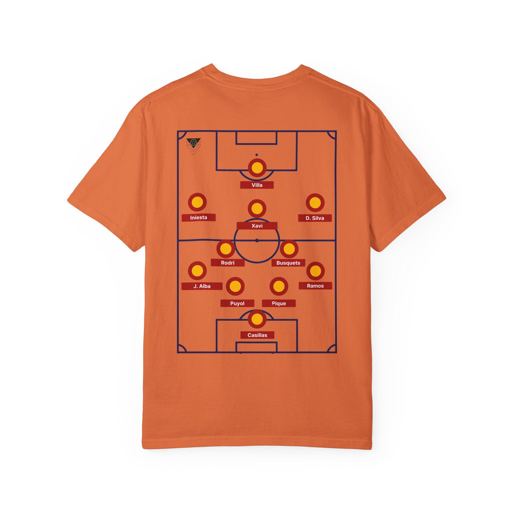 Spain Legend XI Football T-Shirt |  All-Time Starting Lineup Tee | España  Football Fan Gift | La Roja Shirt |  Unique Football Gift