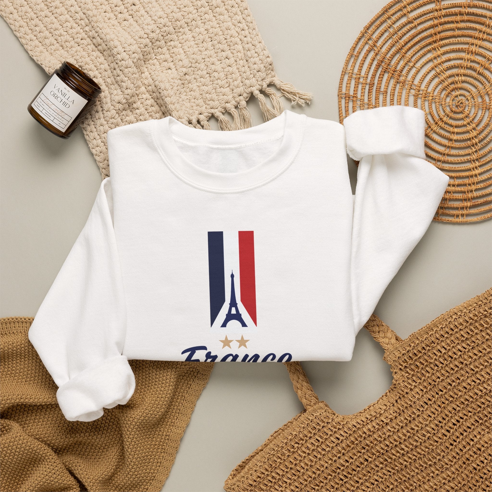 France Soccer Formation Sweatshirt | Football Lineup Crewneck | World Cup | Greatest XI ever