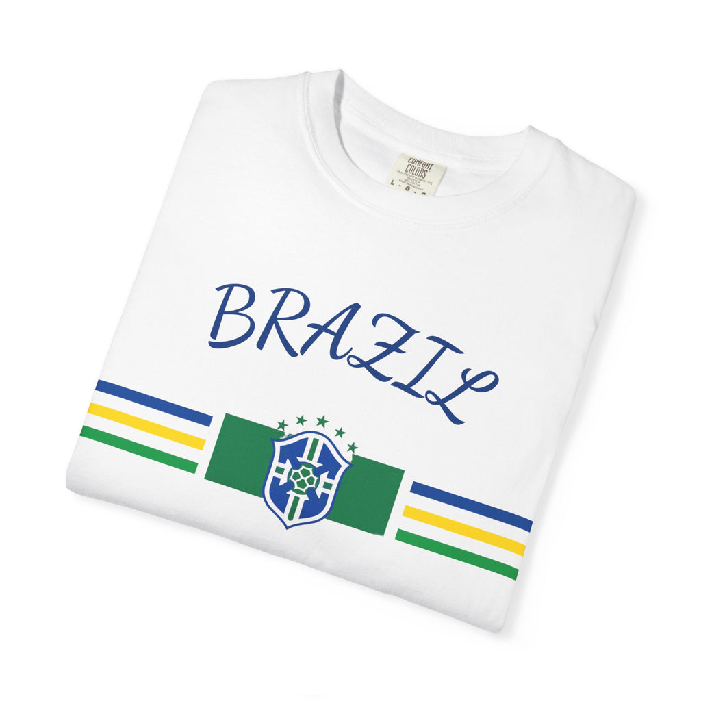 Custom Brazil Legend XI Football T-Shirt | Choose your Starting Lineup Tee | Unique Football Gift