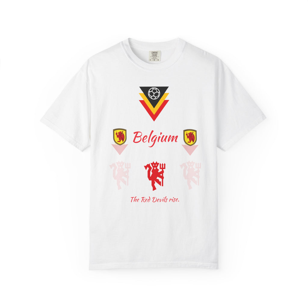 Belgium Legend XI Football T-Shirt |  All-Time Starting Lineup Tee | Belgium  Football Fan Gift | Red Devils Shirt |  World cup