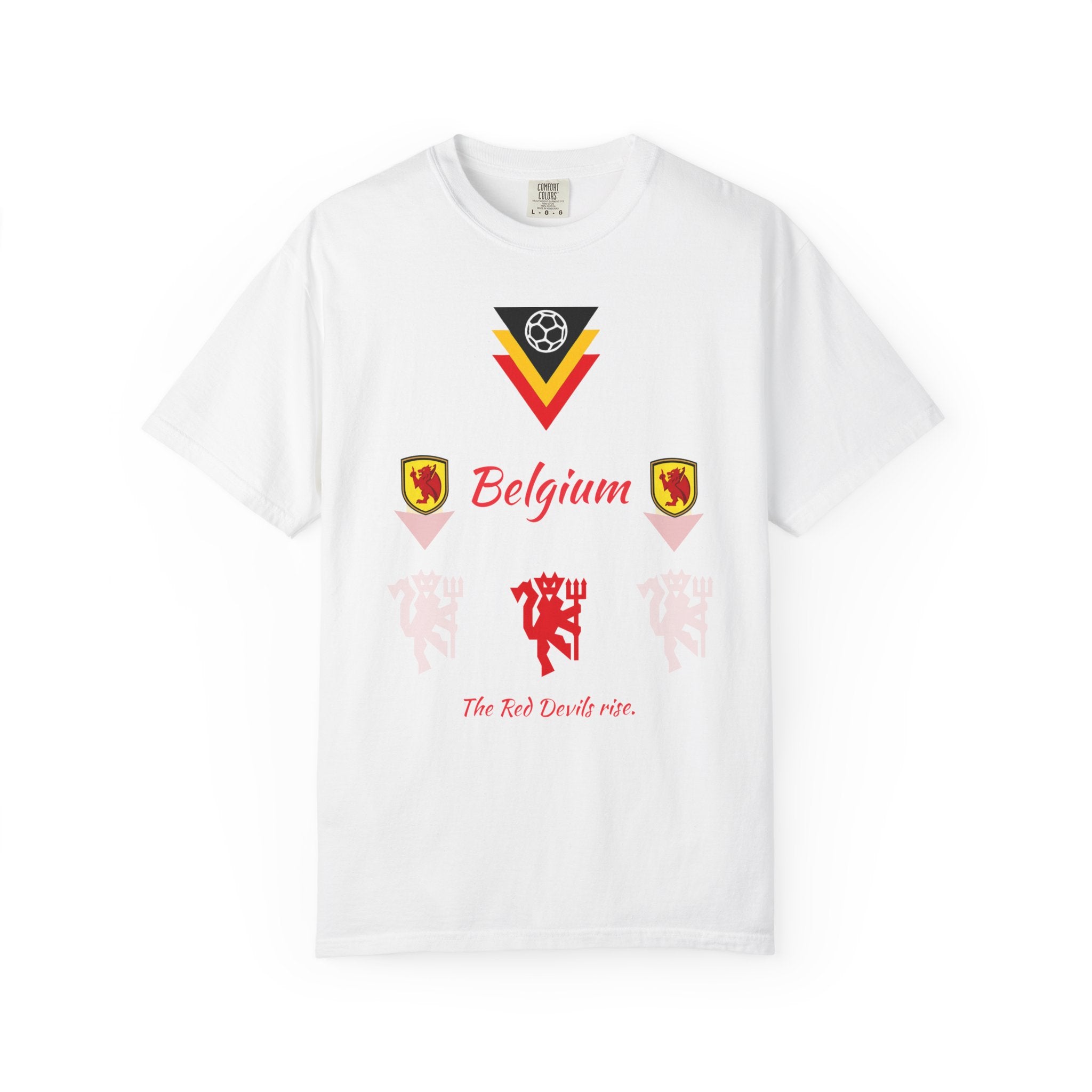 Belgium Legend XI Football T-Shirt |  All-Time Starting Lineup Tee | Belgium  Football Fan Gift | Red Devils Shirt |  World cup