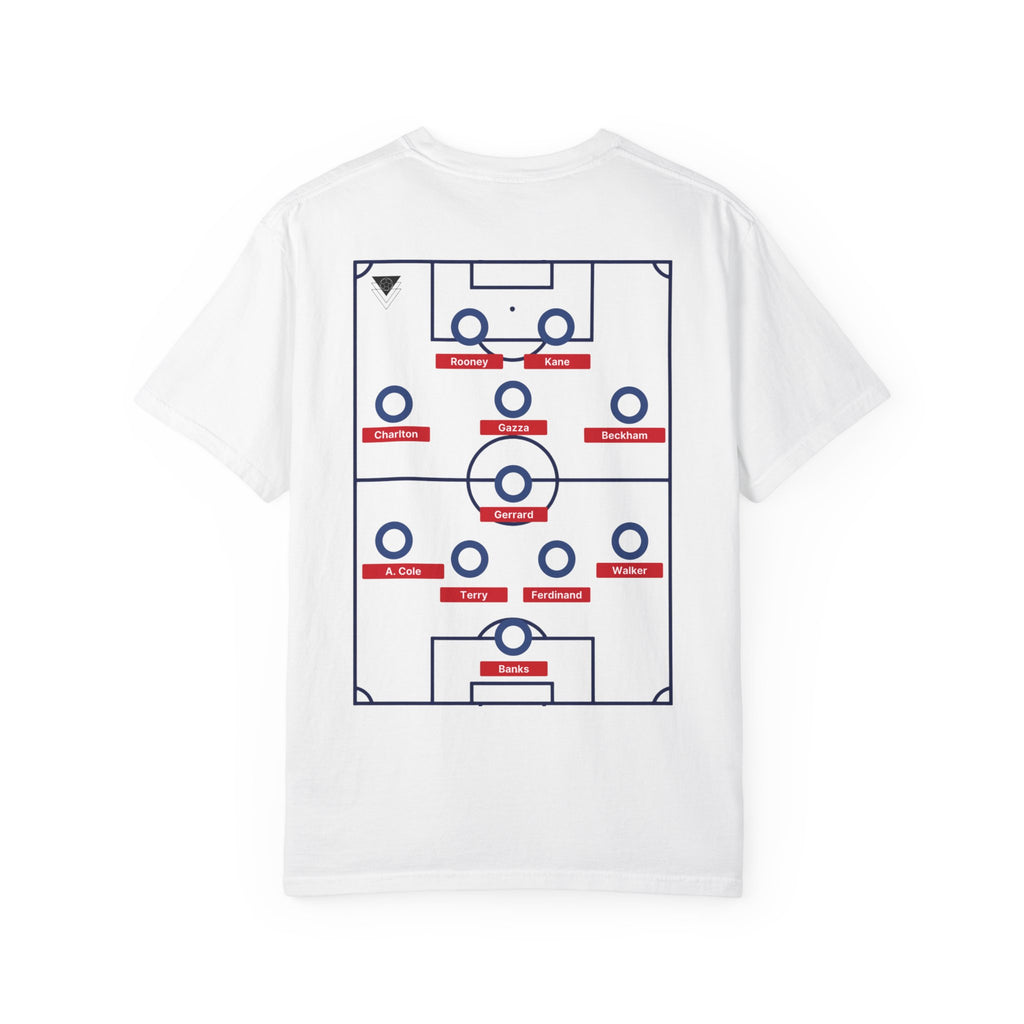 England Legend XI Football T-Shirt |  All-Time Starting Lineup Tee | England  Football Fan Gift | Three Lions Shirt |  Unique Football Gift