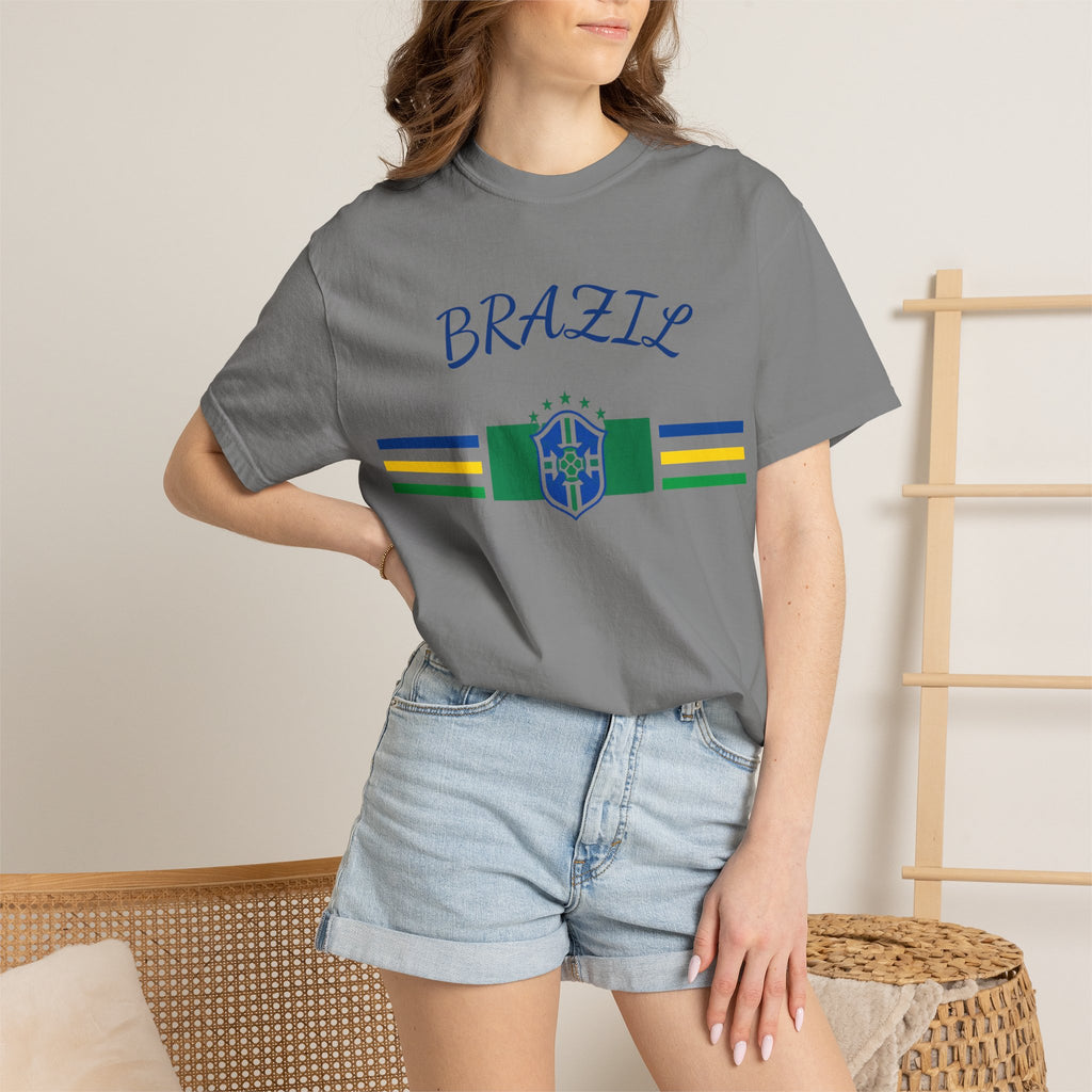 Brazil Legends Lineup T-shirt | Brazil Football Starting XI Tee