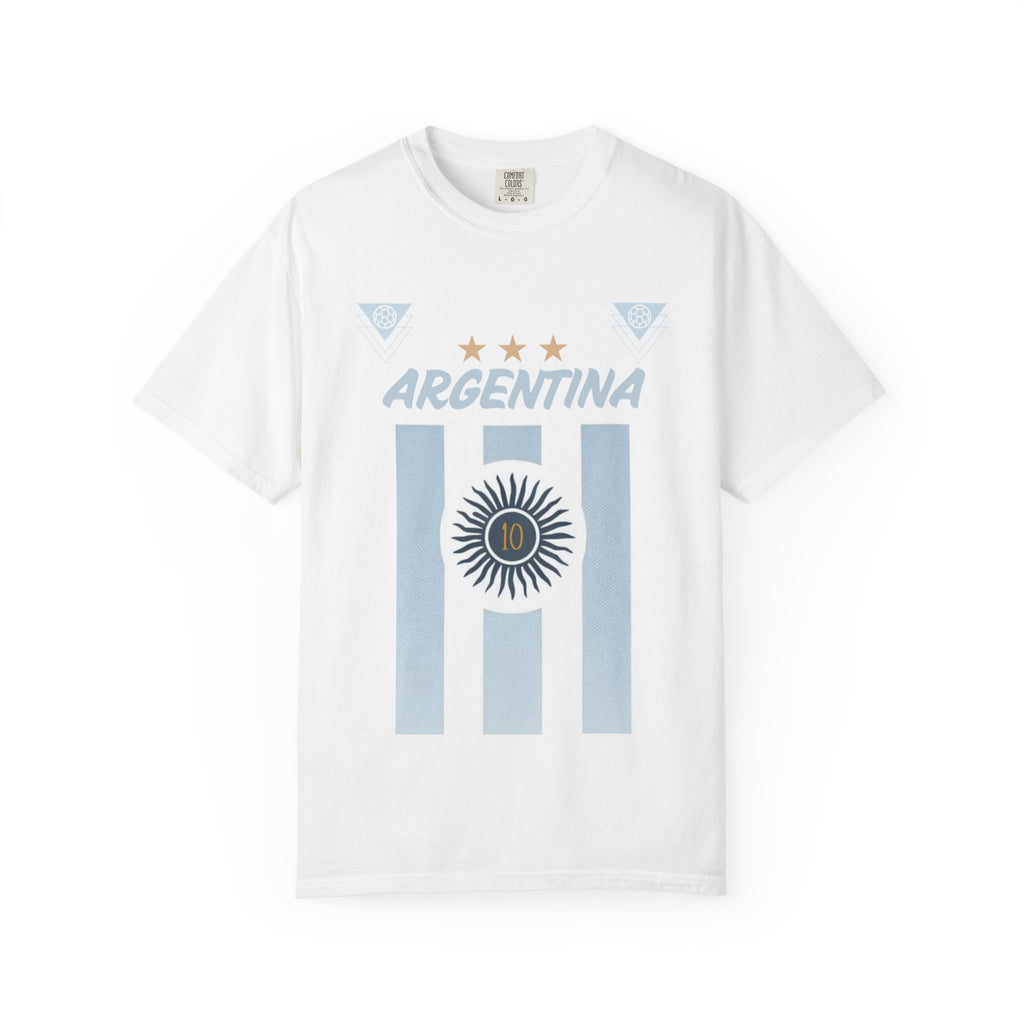 Argentina Legend XI Football T-Shirt |  All-Time Starting Lineup Tee | Argentina  Football Fan Gift | Albiceleste Shirt |  Gift