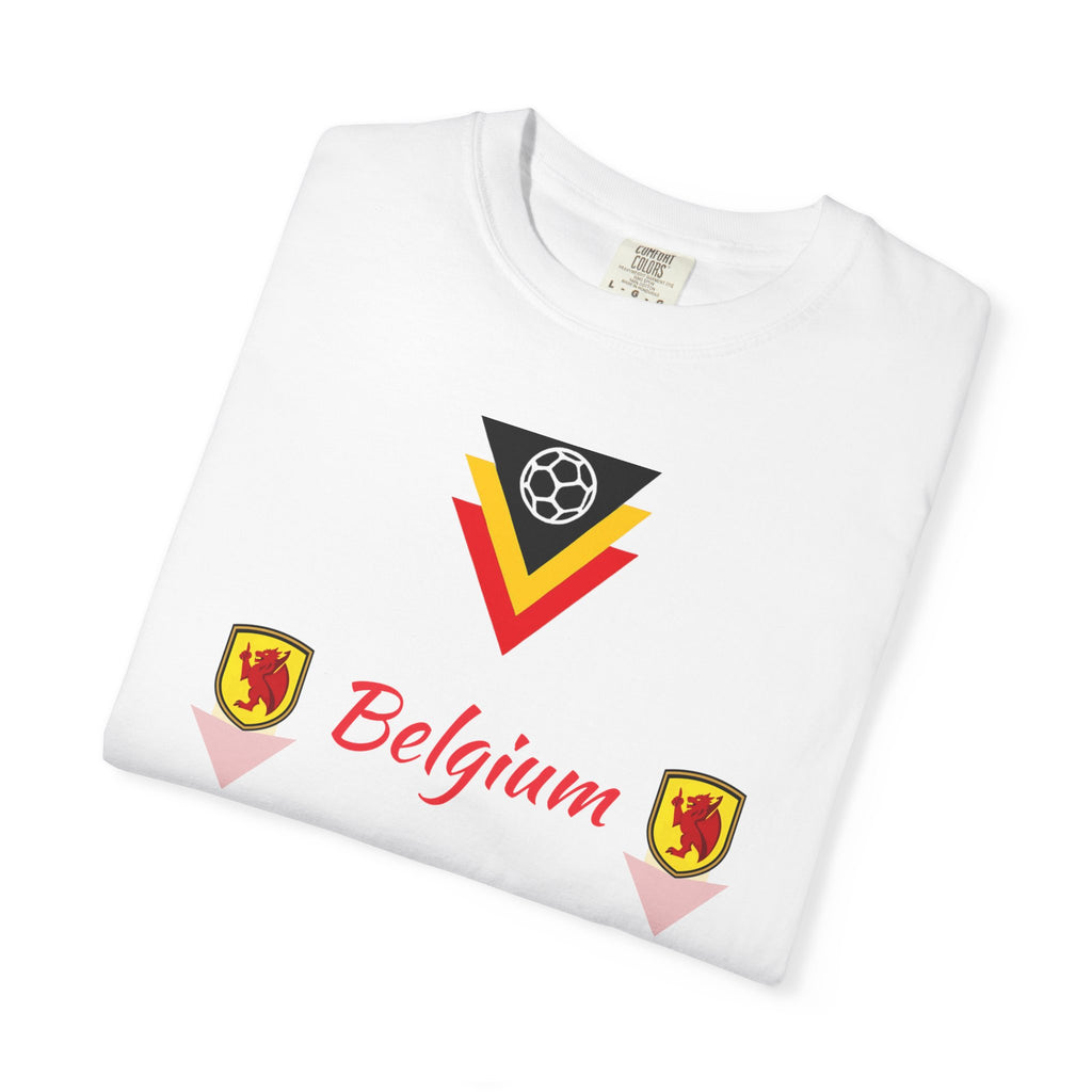 Belgium Legend XI Football T-Shirt |  All-Time Starting Lineup Tee | Belgium  Football Fan Gift | Red Devils Shirt |  World cup