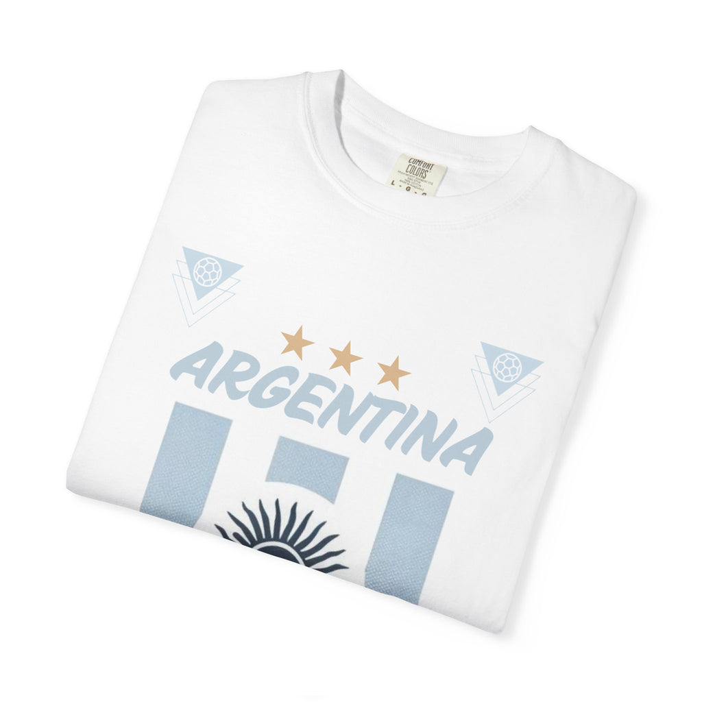 Argentina Legend XI Football T-Shirt |  All-Time Starting Lineup Tee | Argentina  Football Fan Gift | Albiceleste Shirt |  Gift