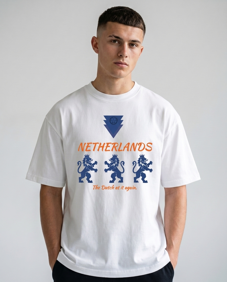 Dutch Legend XI Football T-Shirt |  All-Time Starting Lineup Tee | Netherlands Football Fan Gift | Unique Football Gift